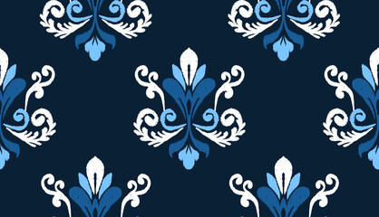 geometric ethnic vintage texture vector art design. textile fashion pattern line ikat seamless pattern and batik fabric texture asian background wallpaper geometry indian. Ethnic abstract ikat art .
