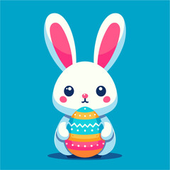 Cute Easter Bunny - Adorable Spring Rabbit for Crafts, Gifts & Decor - Vector, PNG, JPG