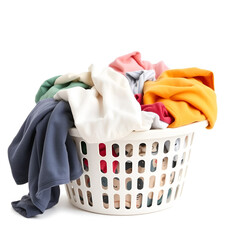 clothes in a basket
