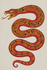 Obraz premium Snake Illustration