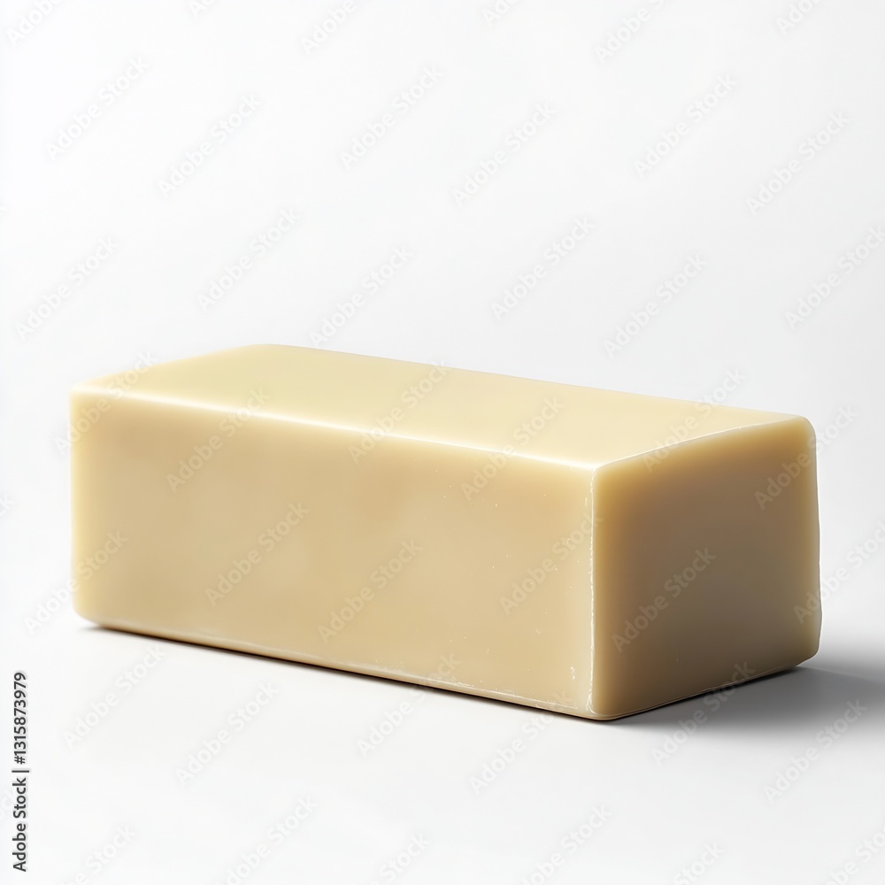 Aufkleber creamy smooth soap bar in a sophisticated design ideal for wellness and daily skincare routine : gen