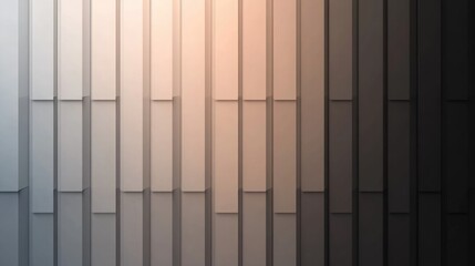 Vertical Rectangular Blocks Displaying Gradual Color Tones