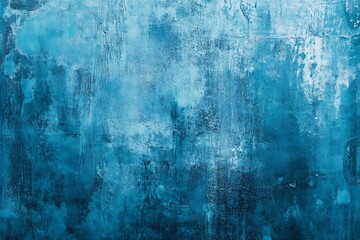 Obraz premium Intricate detailed blue wall texture featuring artistic elements perfect for interior design and creative projects : Generative AI