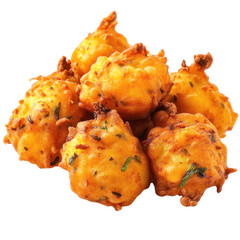 pakora isolated on white or transparent background