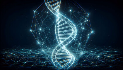 DNA A wireframe-style representation of a DNA double helix, with neon outlines forming a glowing hologra1.jpg