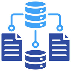 Obraz premium Data Modelling Icon
