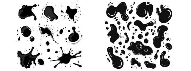 ink splashes