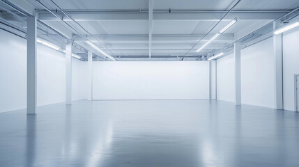 Minimalist white industrial texture with gradient lighting, embodying modern simplicity and clean aesthetics.