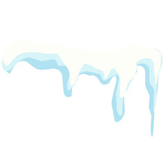 Winter snow drifts 