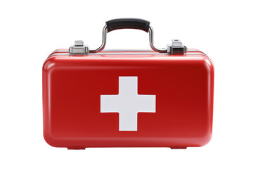 Obraz premium medical kit on transparent background