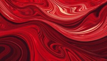 Big red Wave liquid Background