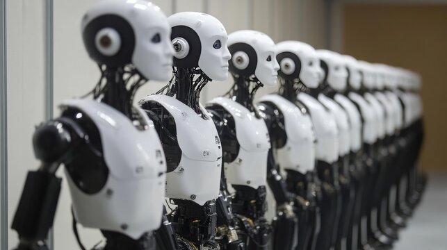 Self-improving AI system autonomously analyzing and categorizing big data.