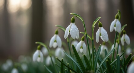 snowdrops