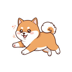 Fototapeta premium Baby Shiba Inu