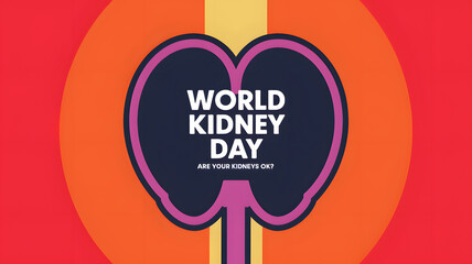 Obraz premium World Kidney Day