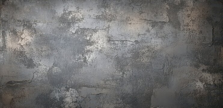 Dark Grey Grunge Metal Texture Background