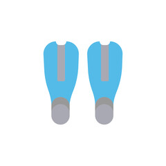 Fins colored icon