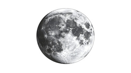 Fototapeta premium moon transparent background png