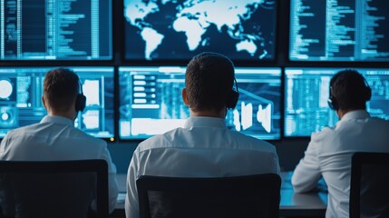 Strategic planning session with team analyzing data insights modern office digital environment collaborative viewpoint