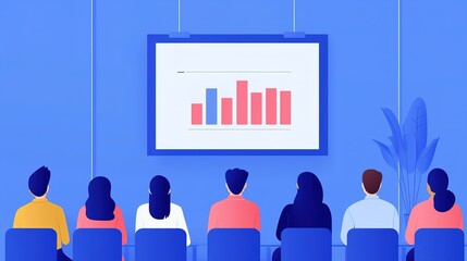 Obraz premium Infographic displays for professional office presentations with visual data insights