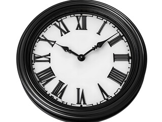 Classic Roman numeral wall clock (1)