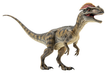 dilophosaurus with transparent background