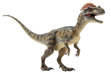 dilophosaurus with transparent background