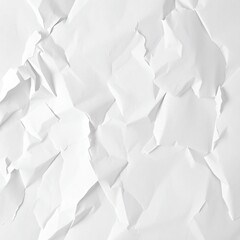 Obraz premium white crumpled texture , White crumpled paper texture background.