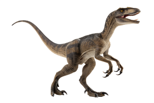 velociraptor with transparent background