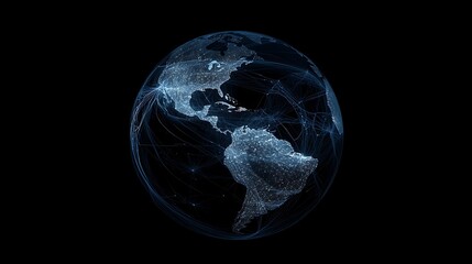 Intelligent Earth with futuristic design images
