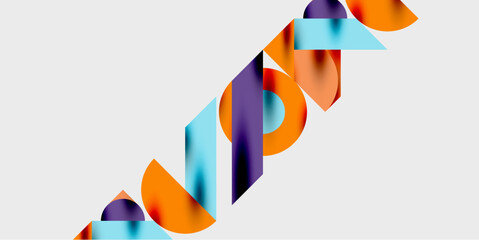 Vibrant abstract background circles with smooth gradients, creating a dynamic and modern design. Ideal for creative, tech, or contemporary-themed projects