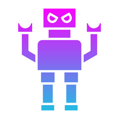 Fototapeta premium Robot Icon