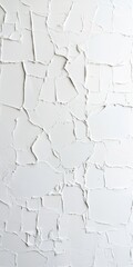 Obraz premium A fresh white surface showcasing a cracked texture that adds visual interest. Perfect for creative projects, backgrounds, or modern designs.
