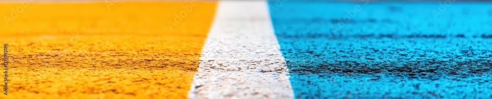 Leinwandbilder minimalist urban texture gradient dynamic color transition visualization for design innovation, digi