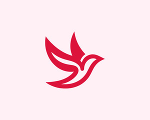 Obraz premium vector illustration of a bird