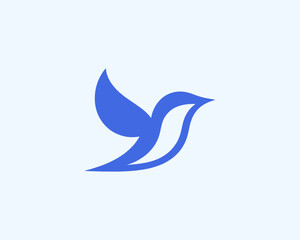 Bird Logo Design Vector Template