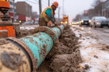 City street infrastructure maintenance is a task that necessitates skilled labor