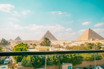 【エジプト】ピラミッドと砂漠