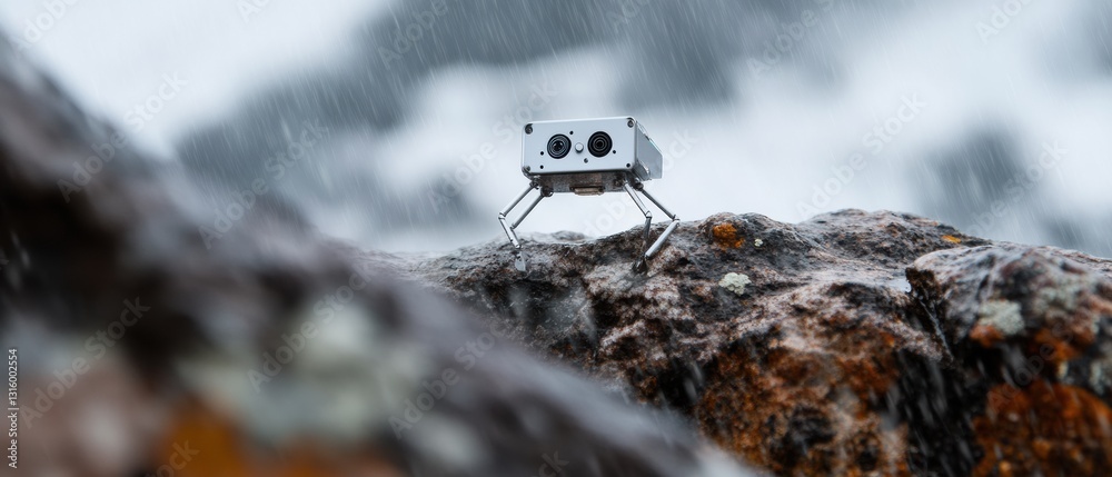 Poster Climate-Resilient Robotics Innovative Weather Monitoring AI Drone Capturing Extreme Environmental Data in Dynamic Research Landscape