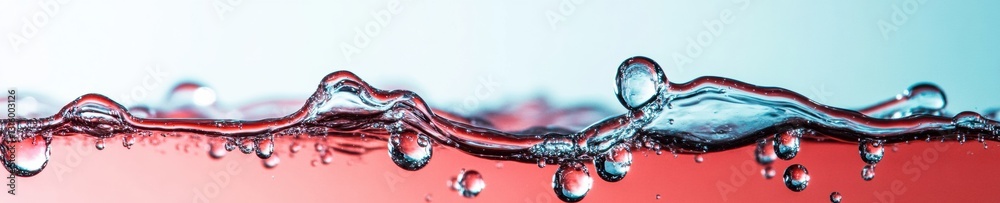 Poster Liquid Dynamics Unleashed Hyper-Realistic Water Splash Capturing Fluid Motion - Cutting-Edge Visual Design for Tech, Marketing and Creative Industries