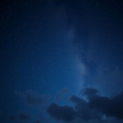 blue starry sky at dark night, Stars on night blue sky. Milky Way, galaxies and universes on a dark deep background