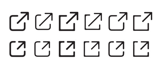 High Quality Flat and Minimalist Social Media Share Icons. Professional Sharing Buttons for Websites .  Vector illustration  eps  10.