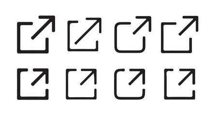 Fototapeta premium High Quality Flat and Minimalist Social Media Share Icons. Professional Sharing Buttons for Websites . Vector illustration eps 10.