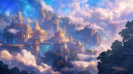 Celestial City A Fantasy Kingdom in the Clouds