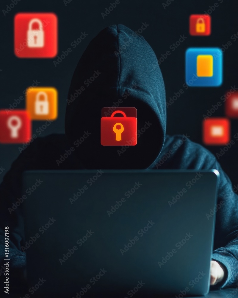 Poster Dark Web Cybersecurity Paradigm Anonymous Digital Protection for Enterprise - Cutting-Edge Threat Mitigation and Zero-Trust Network Visualization