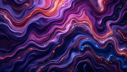 Fototapeta premium Abstract Colorful Wavy Texture