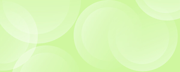 Minimalist banner background, green gradations, modern ,abstract memphis, colorful,circle effect style,