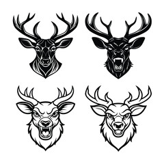 deer head silhouette