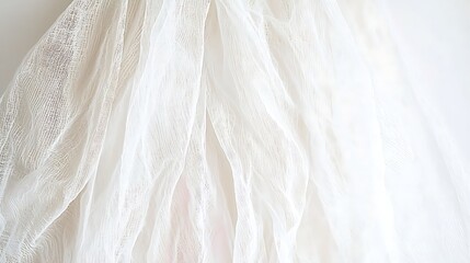 A bright white backdrop with subtle flowing textures, adding depth without overwhelming the minimalist aesthetic.