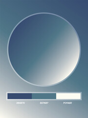 Color Gradation Combination for Background, Teks, and Logo